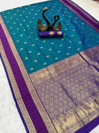 Kanjivaram Saree - pallu design detail