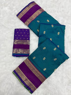Kanjivaram Saree - back view