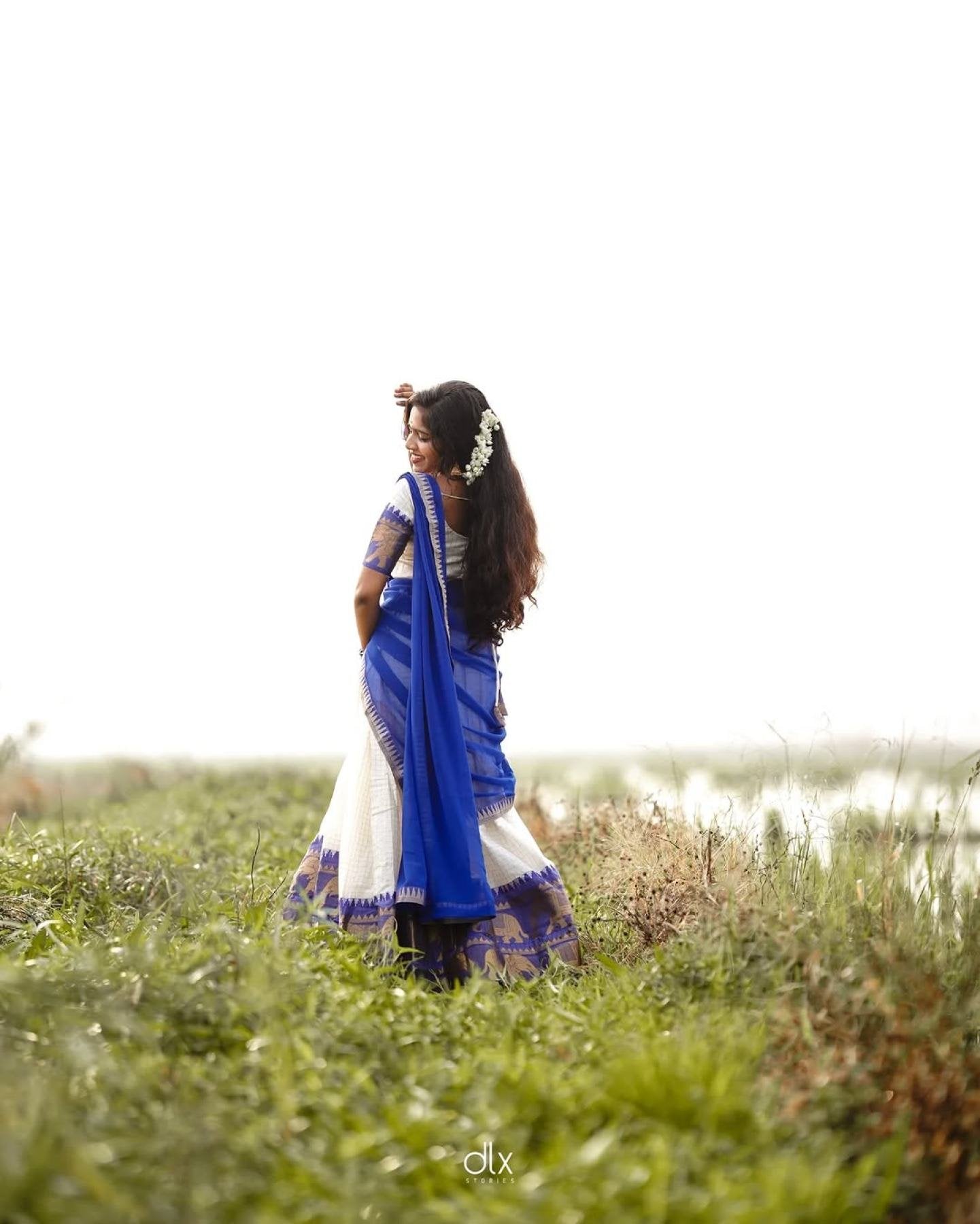 Cotton Chex Lehenga Choli with Zari Work embroidery close-up