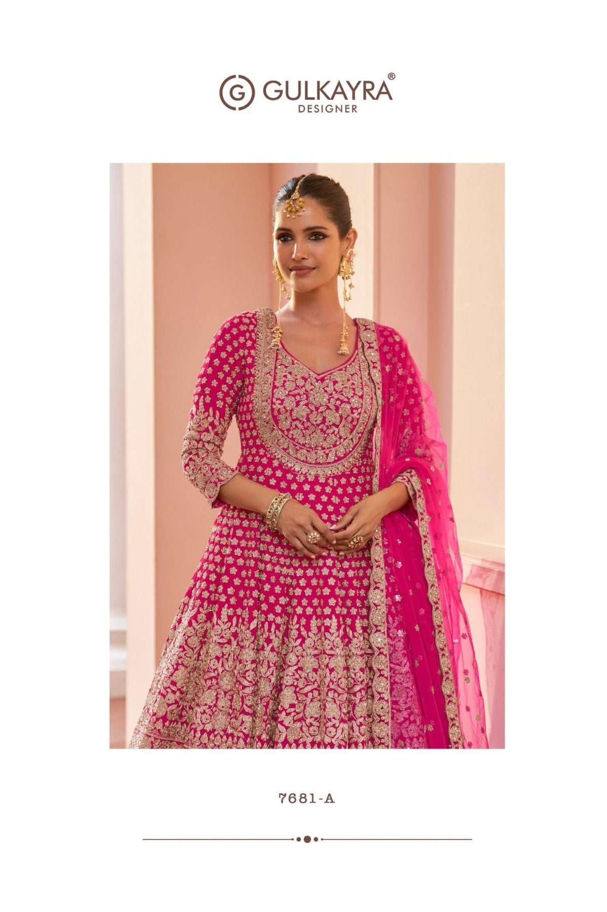 Zenvique Georgette Lehenga Suit From The Alika Catalog styling view