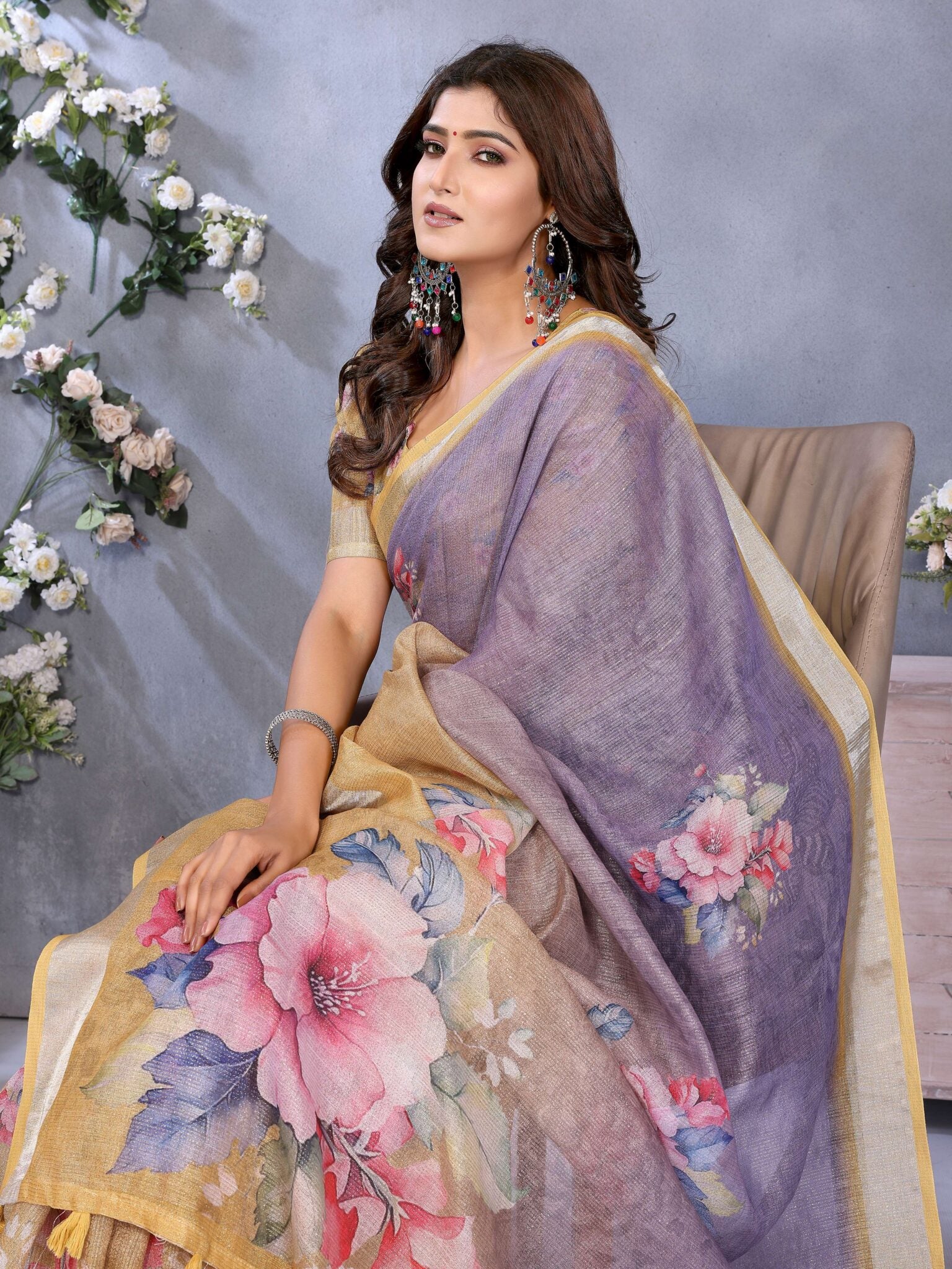 Step into the spotlight with Saree