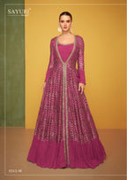 Zenvique Silk Embroidered Lehenga Set with Net Dupatta for Wedding Wear colour variant view