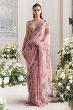 Pink Tabby Saree - detail view 18