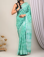 Saree - side drape view
