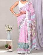 Saree - fabric texture close-up