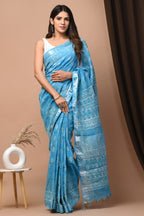 Saree - Zari embroidery work detail