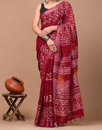 Saree - styling and accessories view