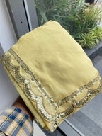 Chiffon Saree - fabric texture close-up