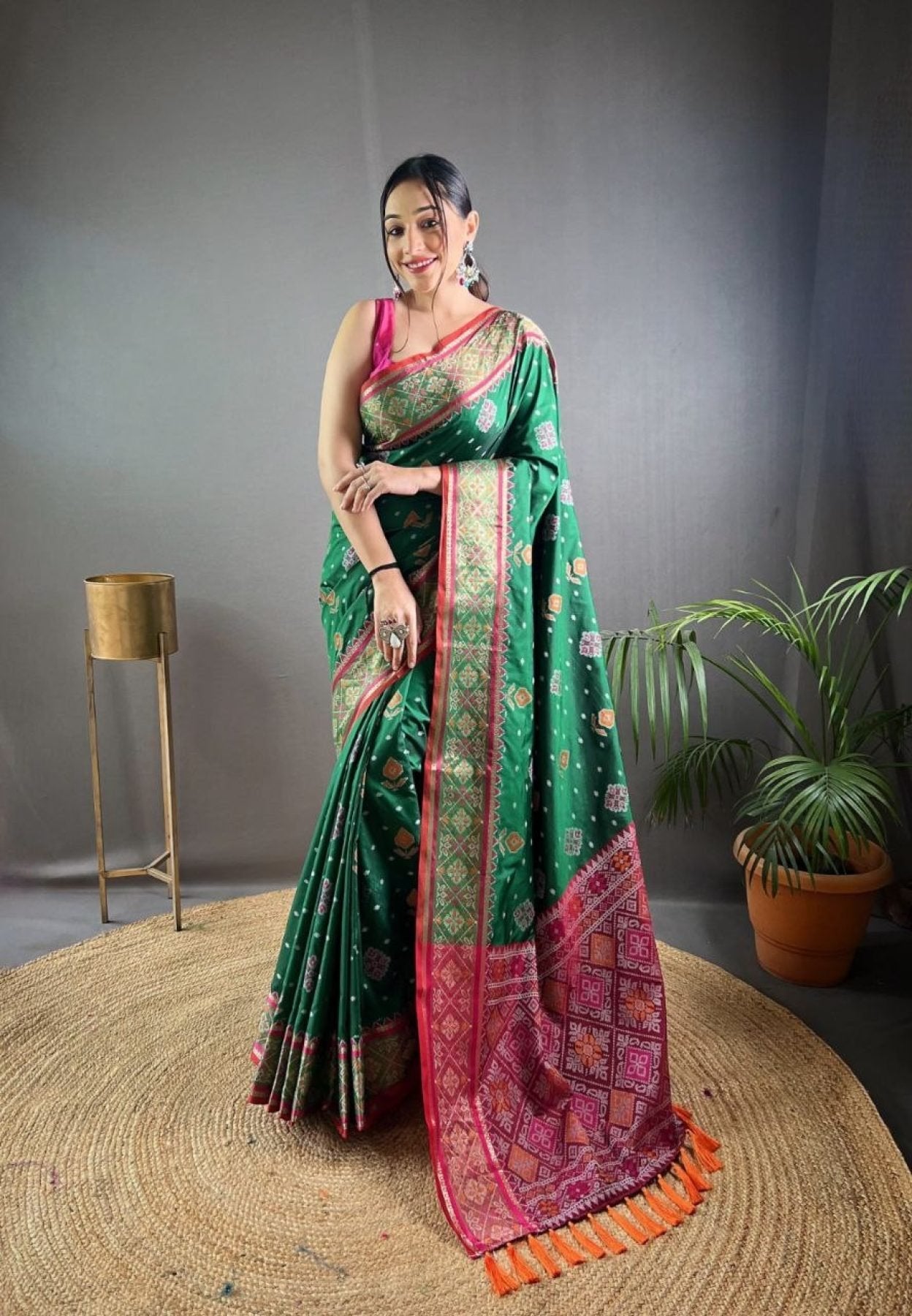 Patola Saree - back view