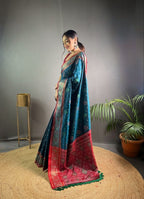 Patola Saree - styling and accessories view