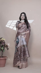 Radiate elegance in this exquisite Saree
