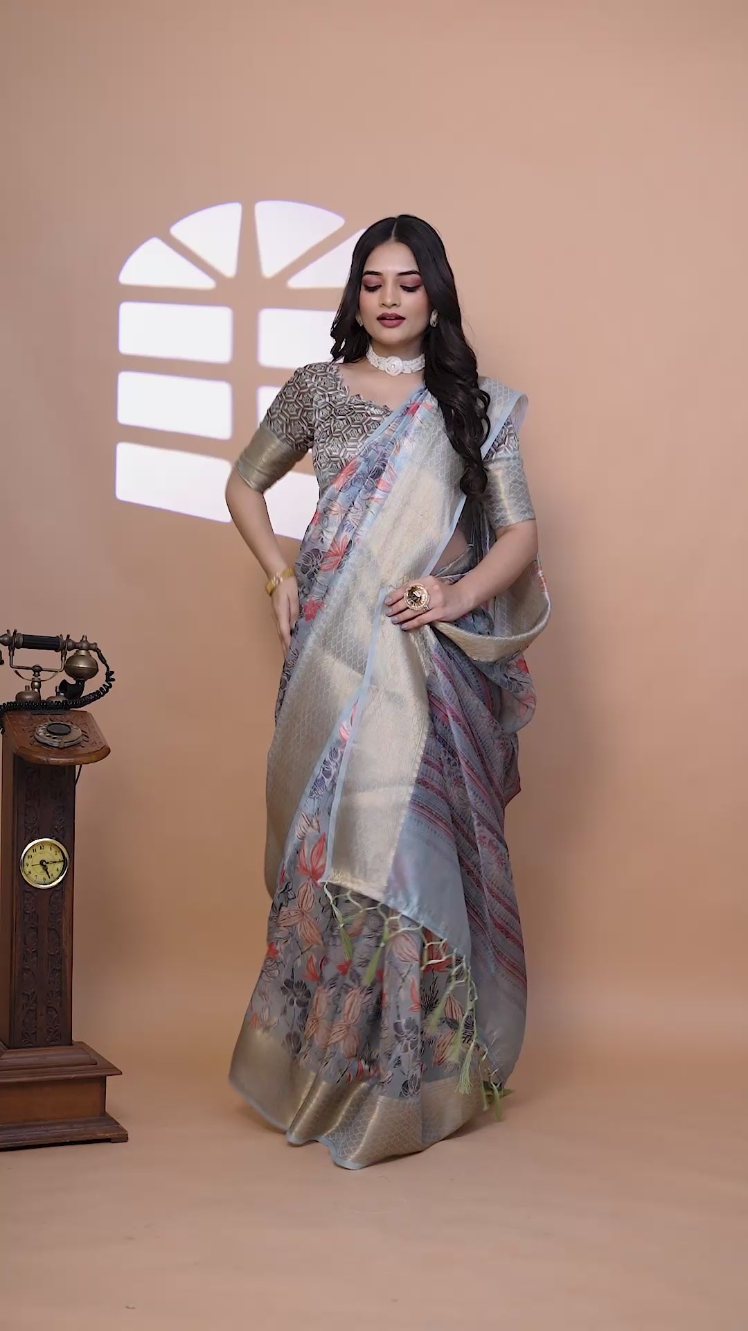Drape yourself in this ethereal Saree