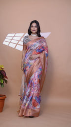 This lightweight saree is perfect Saree