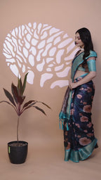 Make a bold yet graceful Saree