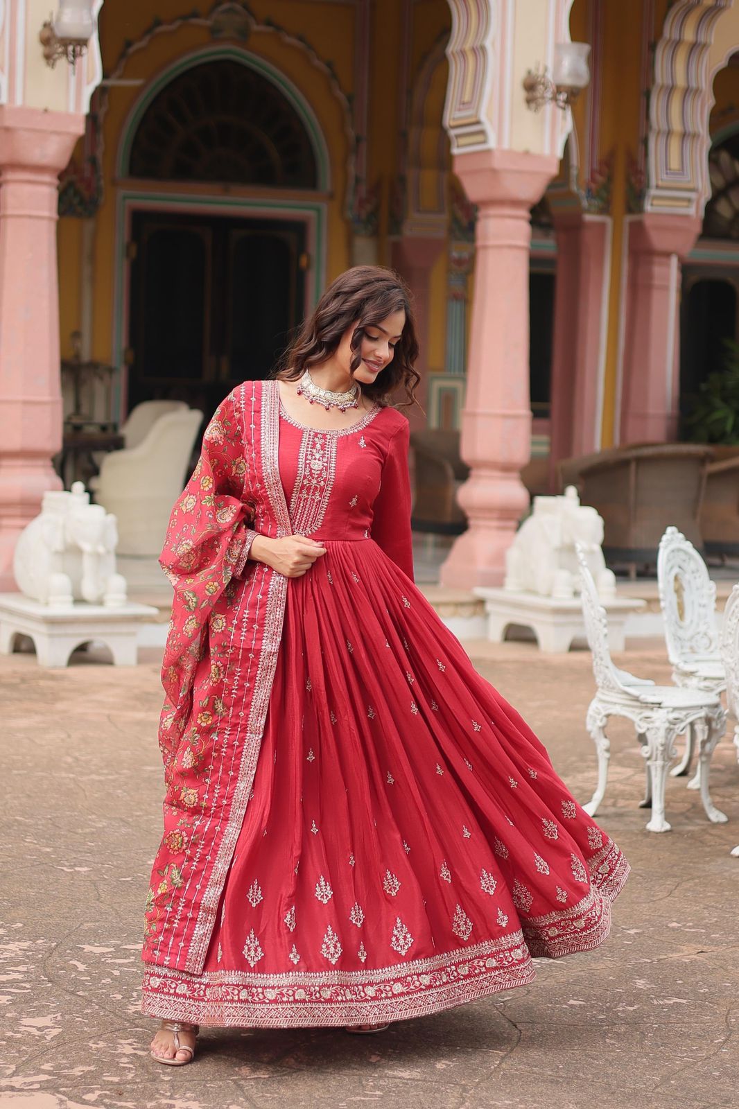 Sajda Anarkali Suit