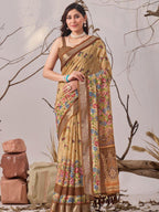 Cotton Saree for women - full front view | Snyvia