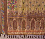 Cotton Saree - side drape view