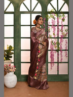 Silk Saree - fabric texture close-up