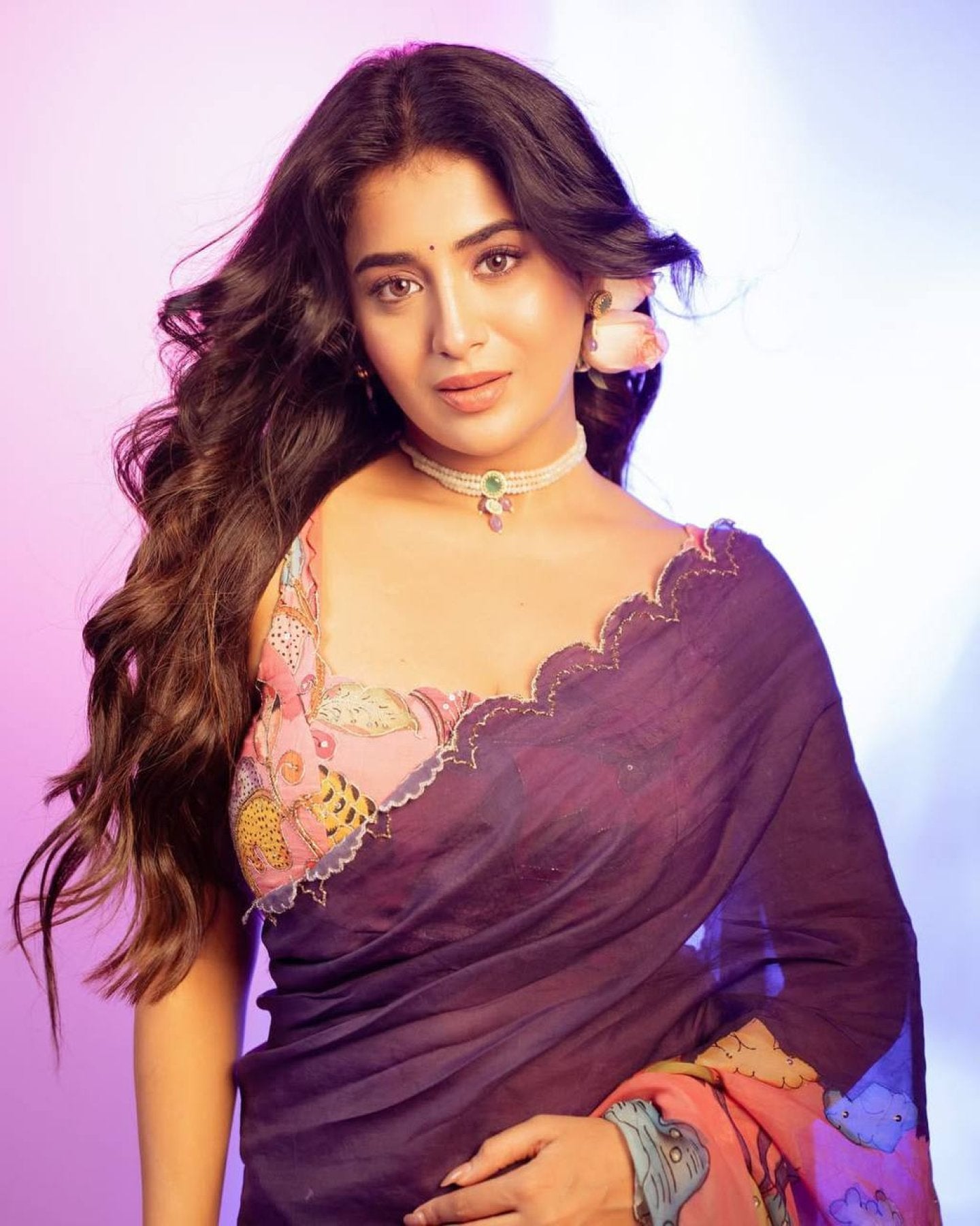 Silk Saree - fabric texture close-up