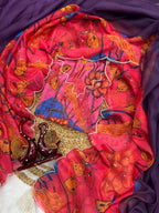 Silk Saree - Embroidery embroidery work detail