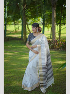 Cotton Saree - fabric texture close-up