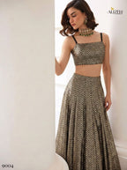 Lehenga Choli for Festive Wear embroidery close-up