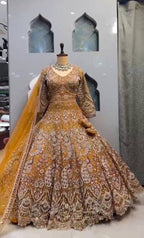 Butterfly Net Coding Sequins Lehenga styling view