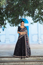 Remarkable Wedding Wear Lehenga Set with Embroidered Blouse and Dupatta styling view