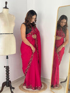 Chiffon Saree - detail view 16