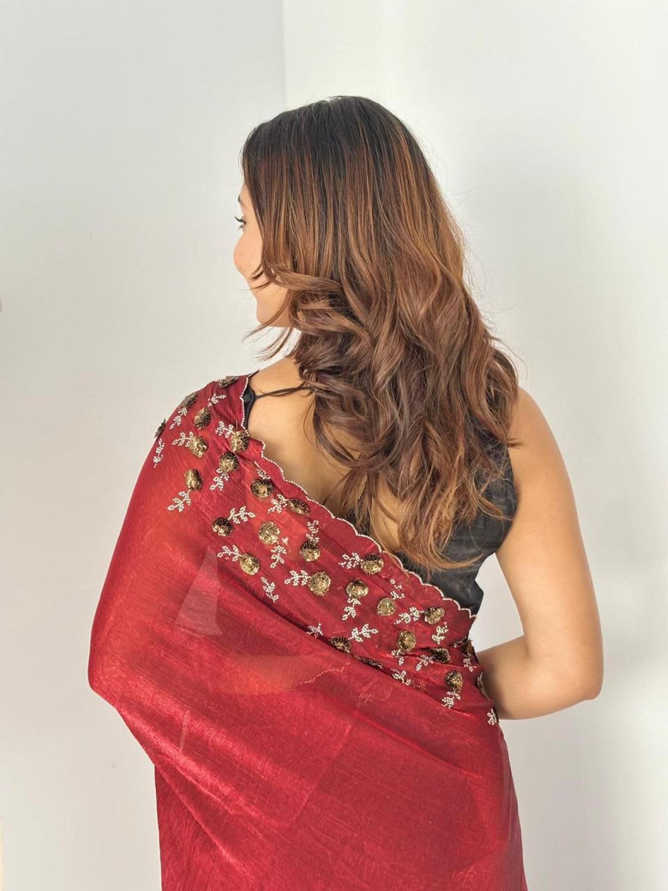Chiffon Saree - detail view 18