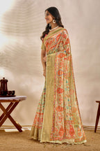 This graceful soft silk saree Saree