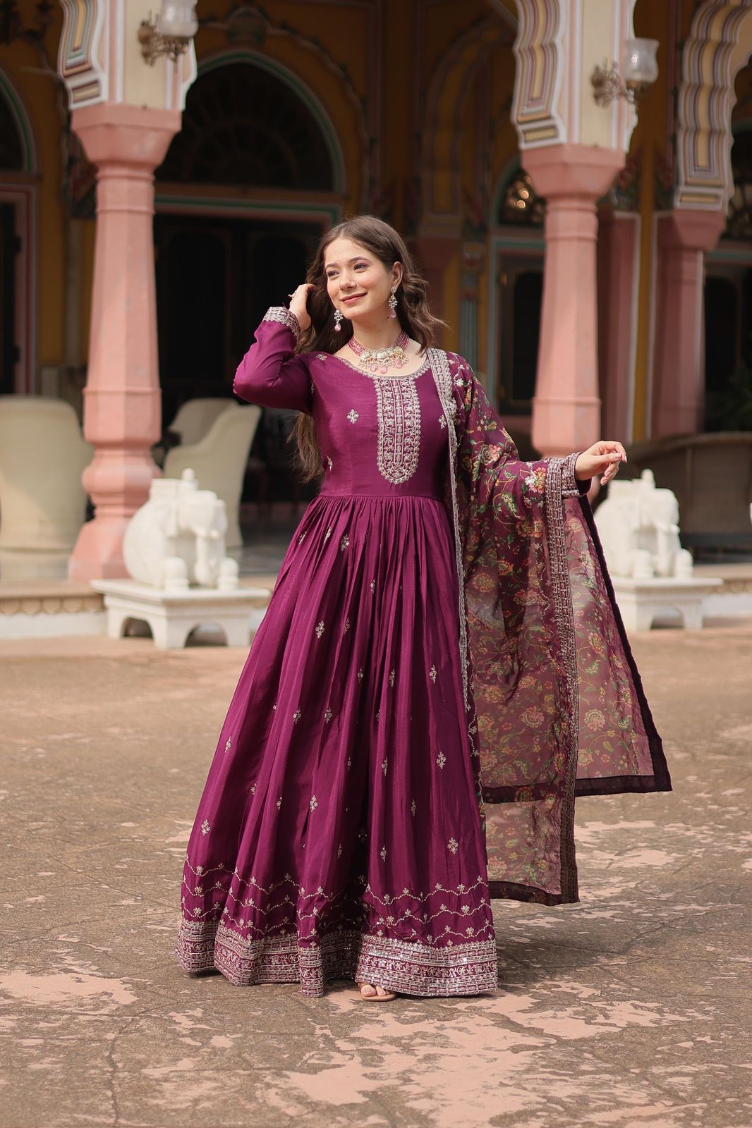 Sajda Anarkali Suit
