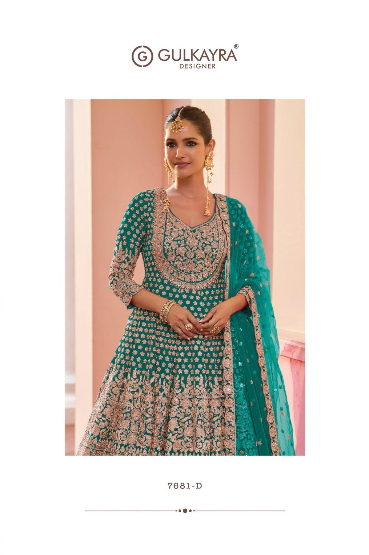 Zenvique Georgette Lehenga Suit From The Alika Catalog styling view